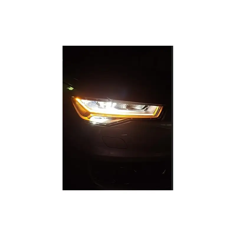 SET DE 2 PHARES AVANT FULL LED POUR AUDI A6 4G (14-18) - POUR VEHICULE AVEC XENON Petit Prix
