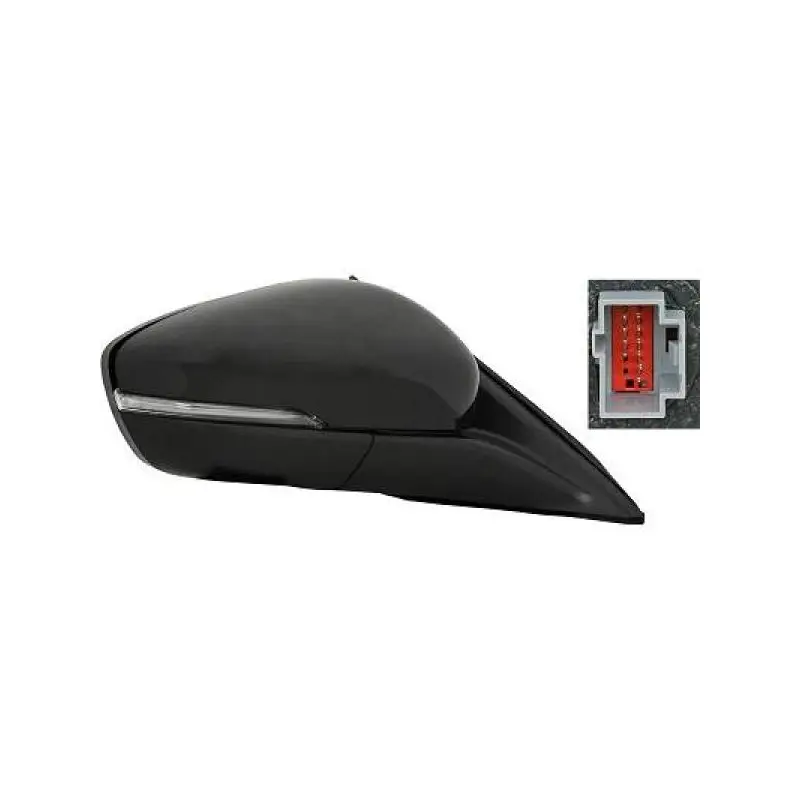 Prix Choc RETROVISEUR AVANT DROIT POUR FORD FOCUS (18-22) - 10 PIN - ELECTRIQUE - CHAUFFANT - RABATTABLE - LAMPE SOUS RETRO - CLIGNOTANT