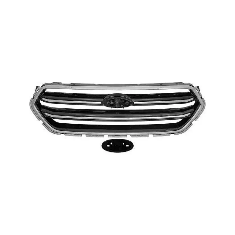 CALANDRE DE PARE-CHOCS AVANT POUR FORD KUGA (16-20) - NOIR / CHROME Offre Spéciale