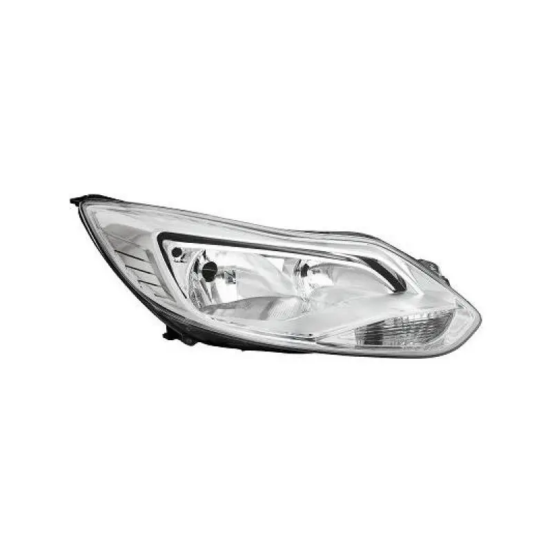 Offre Limitée PHARE HALOGENE AVANT DROIT POUR FORD FOCUS (11-14) - H7 / H1 - FOND CHROME