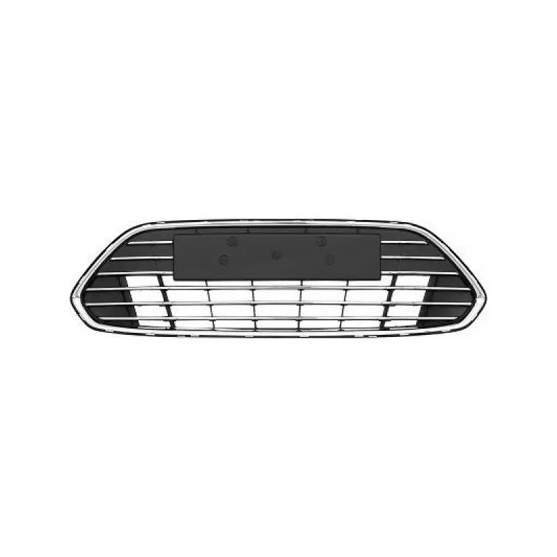 Produit De Marque GRILLE CENTRALE DE PARE-CHOCS AVANT POUR FORD MONDEO (10-14)- NOIR / CHROME