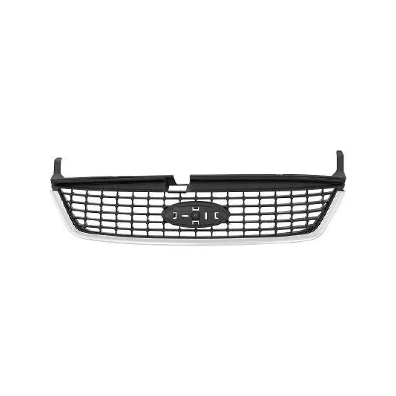Prix Réduit CALANDRE DE PARE-CHOCS AVANT POUR FORD MONDEO (07-10)- NOIR / CHROME