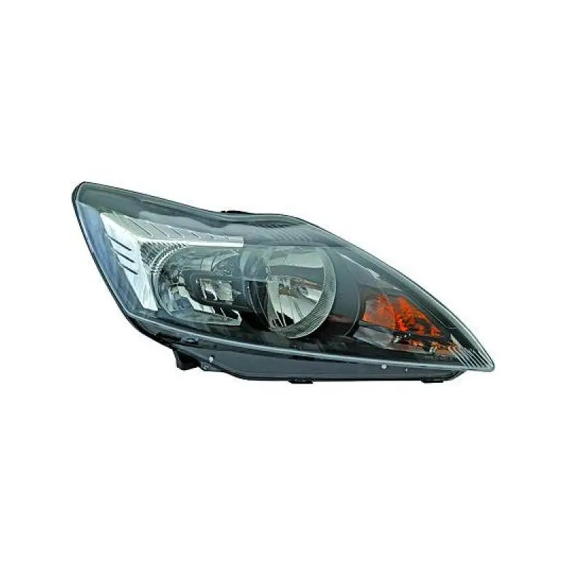 PHARE HALOGENE AVANT GAUCHE POUR FORD FOCUS (08-11) - H1 / H7 + FEU DE JOUR - FOND NOIR Réduction