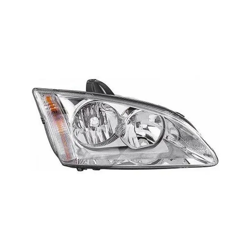 Marque PHARE HALOGENE AVANT DROIT POUR FORD FOCUS (04-07) - H1 / H7 - FOND CHROME