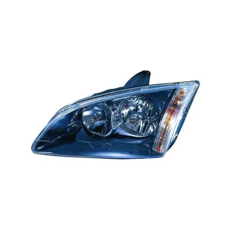 PHARE HALOGENE AVANT DROIT POUR FORD FOCUS (04-07) - H1 / H7 - FOND NOIR Commander Vite