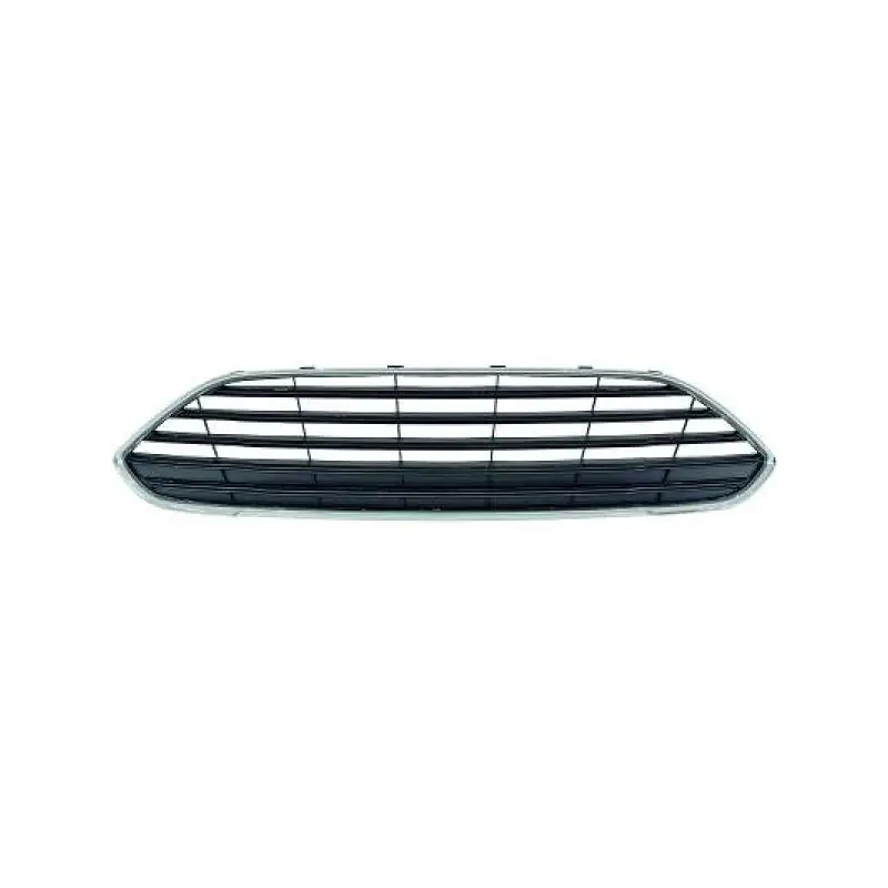Petit Prix CALANDRE DE PARE-CHOCS AVANT FORD FIESTA (12-17) - NOIR / CHROME