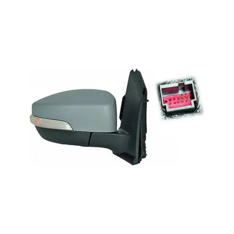 Commander Maintenant RETROVISEUR GAUCHE POUR FORD KUGA (13-20) - 8 PINS - ELECTRIQUE - CHAUFFANT - CLIGNOTANT - RABATTABLE - A PEINDRE