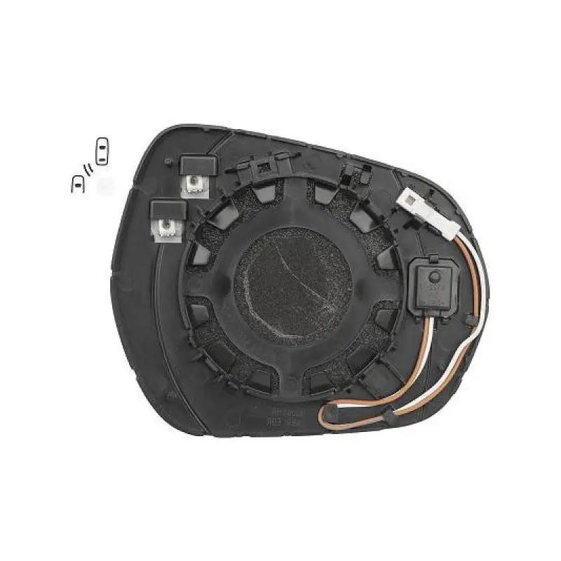 GLACE DE RETROVISEUR AVANT GAUCHE FORD FIESTA (17-22) - CHAUFFANTE - CAPTEUR ANGLE MORT Bon Marché