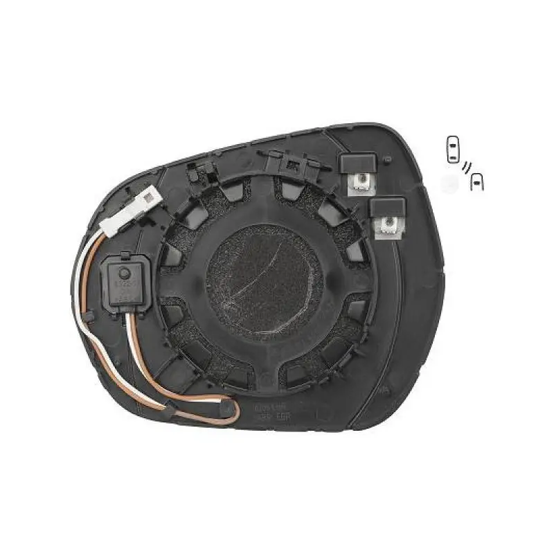 Super Prix GLACE DE RETROVISEUR AVANT DROITE FORD FIESTA (17-22) - CHAUFFANTE - CAPTEUR ANGLE MORT