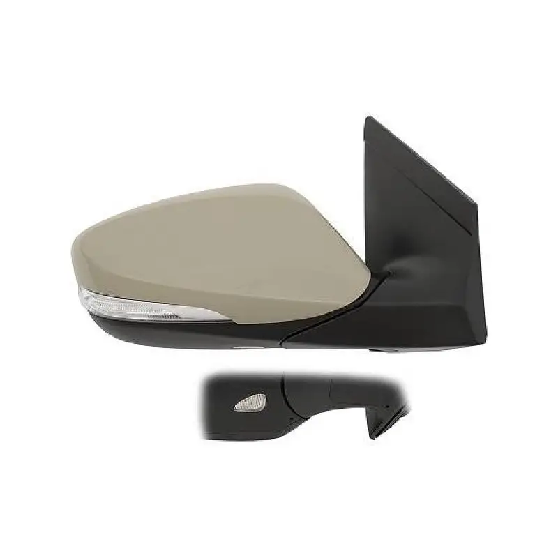RETROVISEUR AVANT DROIT HYUNDAI I30 (12-17) - 10 PIN - ELECTRIQUE - CHAUFFANT - RABATTABLE - LAMPE SOUS LE RETRO - A PEINDRE Meilleur Prix
