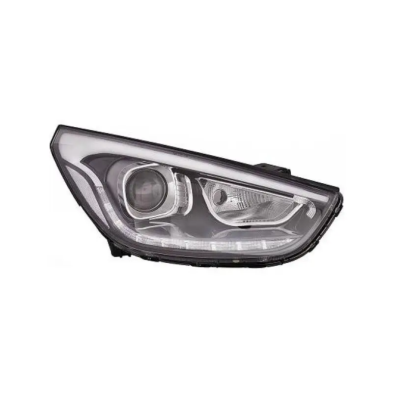 PHARE HALOGENE AVANT DROIT HYUNDAI IX35 (13-17) - HIR2 + FEU DE JOUR LED Bon Plan