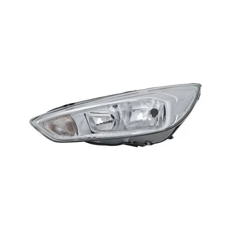 Offre Limitée PHARE HALOGENE AVANT GAUCHE POUR FORD FOCUS (15-18) - H7 / H1 - FOND CHROME