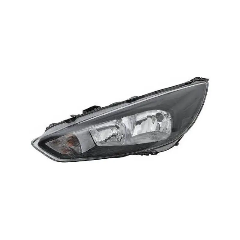 PHARE HALOGENE AVANT GAUCHE POUR FORD FOCUS (15-18) - H7 / H1 - FOND NOIR Pas Cher