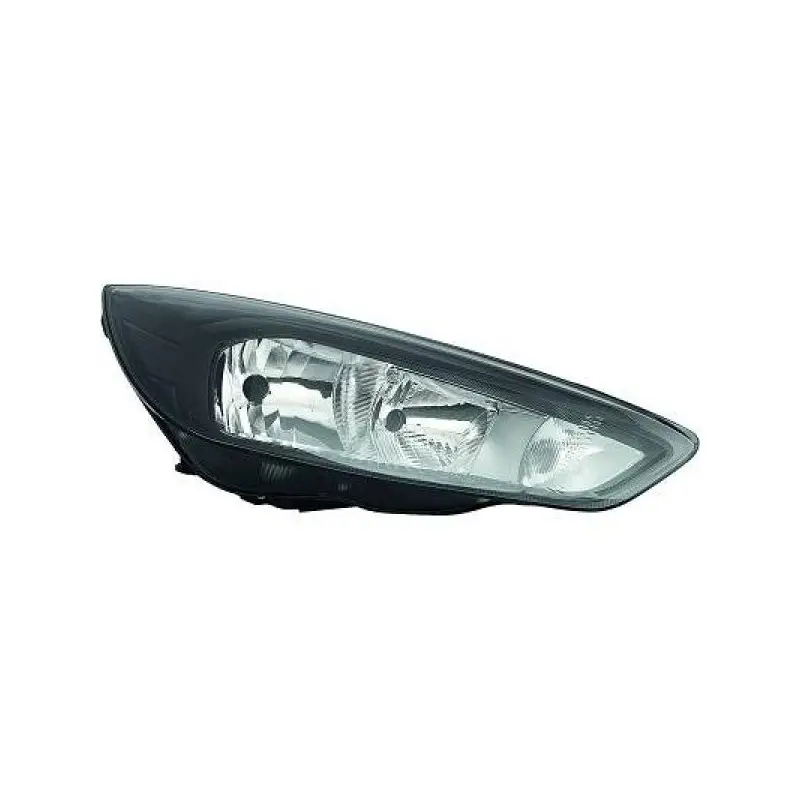 PHARE HALOGENE AVANT DROIT POUR FORD FOCUS (15-18) - H7 / H15 - FOND NOIR Meilleur Prix
