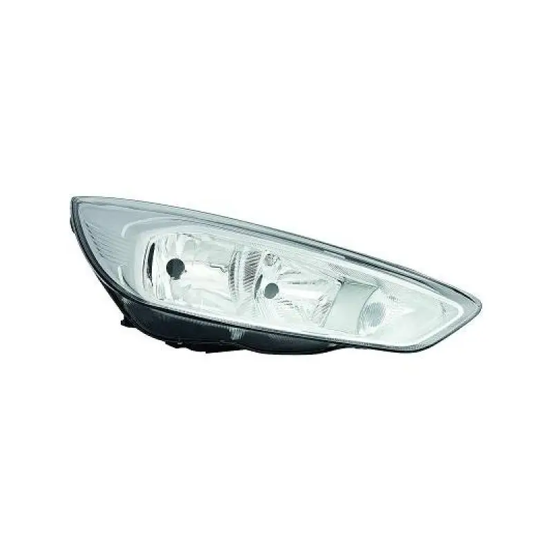PHARE HALOGENE AVANT GAUCHE POUR FORD FOCUS (15-18) - H7 / H15 - FOND CHROME Réduction