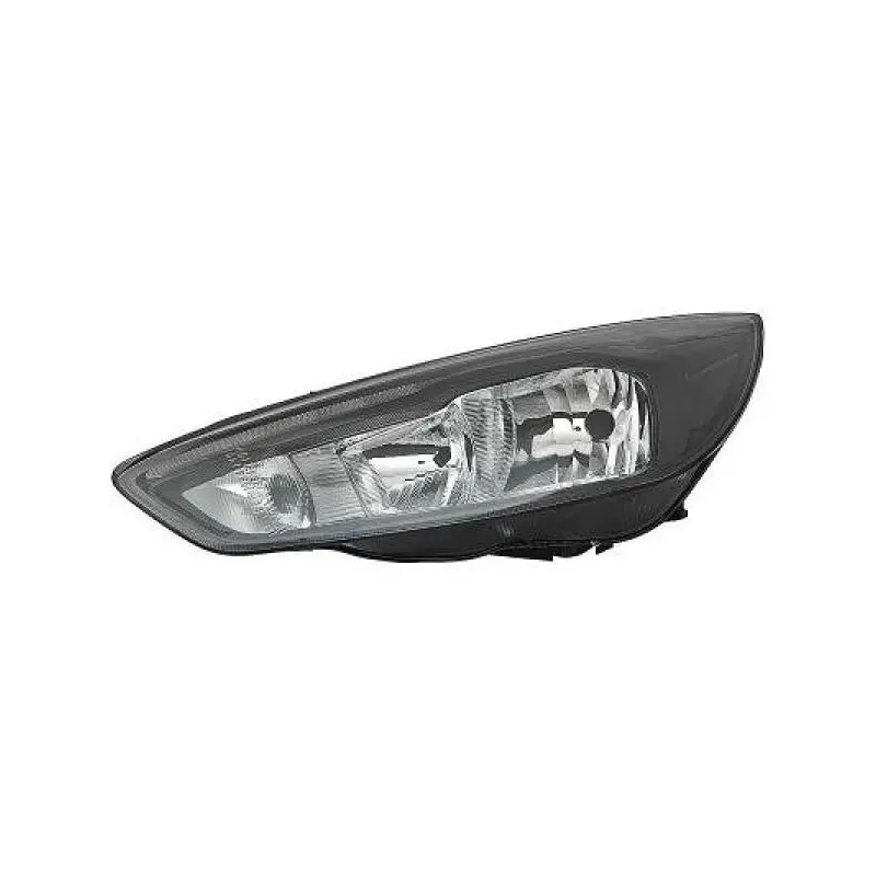 Populaire PHARE HALOGENE AVANT GAUCHE POUR FORD FOCUS (15-18) - H7 / H1 + FEU DE JOUR LED - FOND NOIR
