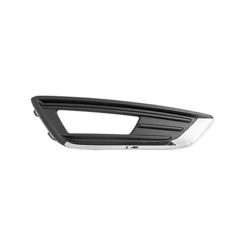 Pas Cher GRILLE D'ANTIBROUILLARD AVANT DROITE POUR FORD FOCUS (15-18) - NOIR / CHROME