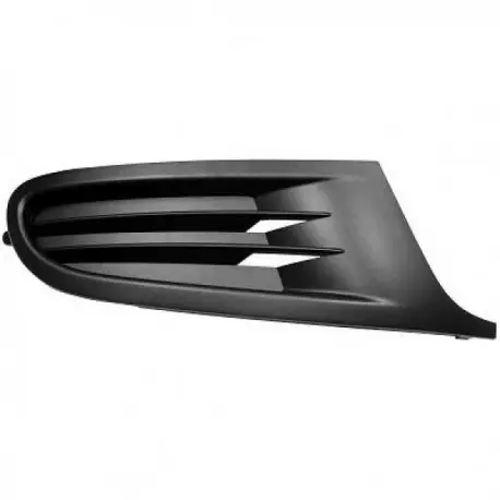 GRILLE GAUCHE DE PARE CHOC AVANT VW GOLF 6 (08-12) + VARIANT (09-12) + CABRIO (11-15) - SANS TROUS POUR ANTI BROUILLARD Remise