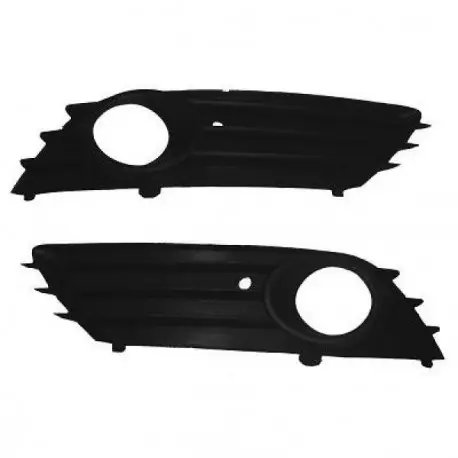 SET DE 2 GRILLES DE PARE CHOC AVANT OPEL ASTRA H (04-07) - GAUCHE/DROIT - 5 PORTES ET BREAK - POUR VEHICULE AVEC ANTI-BROUILLARD Top Vente