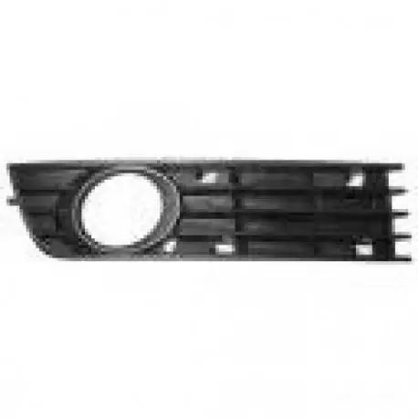 Offre Limitée GRILLE DE PARE CHOC AVANT DROIT AUDI A4 B6 8E (01-05) - AVEC TROU POUR ANTIBROUILLARD - NOIR