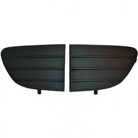 Soldes SET DE DEUX GRILLES DE PARE CHOC AVANT FIAT PUNTO EVO (09-12) - NOIR - PAS POUR ANTIBROUILLARD