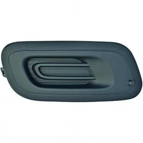 Paiement Sécurisé GRILLE DROITE DE PARE CHOC AVANT FIAT PANDA (12-17) - NOIR - PAS POUR ANTIBROUILLARD