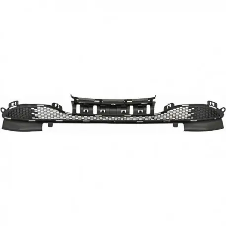 GRILLE INFERIEURE DE PARE CHOC AVANT PEUGEOT 208 (12-15) - NOIR Prix Réduit