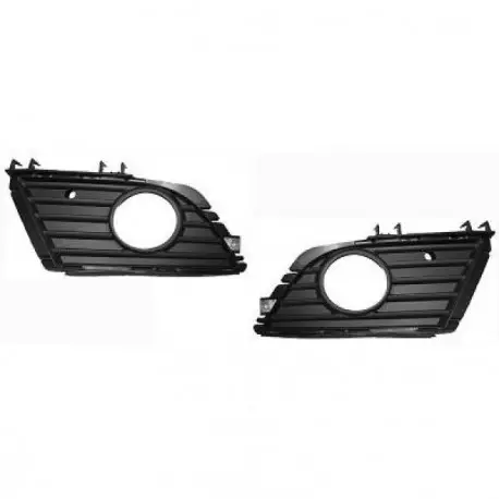 Prix Choc SET DE 2 GRILLES DE PARE CHOC AVANT DROIT/GAUCHE OPEL CORSA C (03-06) - POUR VEHICULE AVEC ANTI-BROUILLARDS