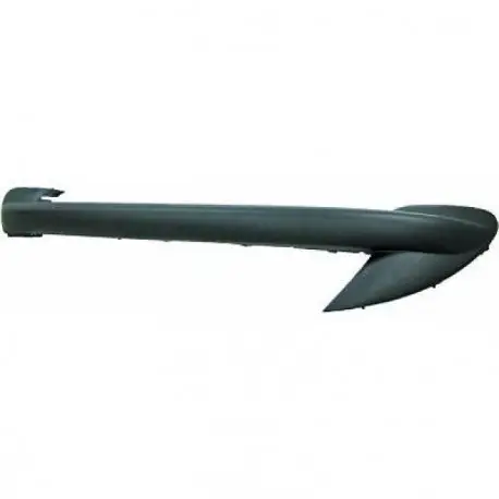 Authentique MOULURE DE PARE CHOC AVANT PEUGEOT 206& (09-13) - NOIR