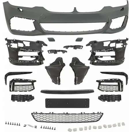 PARE-CHOCS AVANT LOOK PACK M POUR BMW SÉRIE 5 G30/G31 (17-20) - COMPLET Satisfait Ou Remboursé