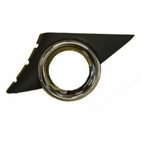 GRILLE GAUCHE DE PARE CHOC PEUGEOT 207 (06-09) - AVEC ANTIBROUILLARD - LOOK SPORT - ANNEAU CHROME Promotion