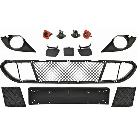 KIT D'ACCESSOIRES DE PARE-CHOCS AVANT PACK M POUR BMW SÉRIE 5 E60 E61 (03-07) Must-Have