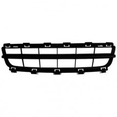 GRILLE CENTRALE DE PARE CHOC AVANT RENAULT CLIO CAMPUS (06-09) - NOIR Acheter Direct