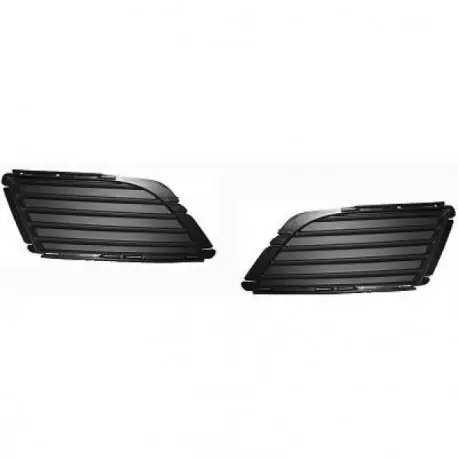 SET DE 2 GRILLES DE PARE CHOC AVANT DROIT/GAUCHE OPEL CORSA C (03-06) - POUR VEHICULE SANS ANTI-BROUILLARDS Haute Qualité