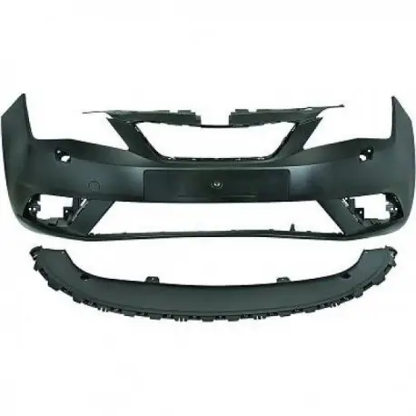 Meilleur Prix PARE-CHOCS AVANT POUR SEAT IBIZA 6J (15-17) - AVEC LAVE-PHARE - SANS TROU PDC