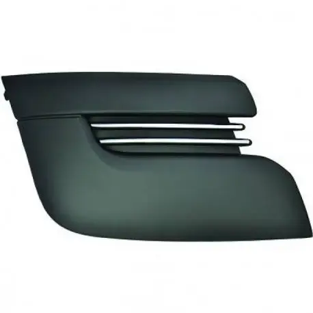 Paiement Sécurisé GRILLE DROITE DE PARE CHOC PEUGEOT 3008 (09-14) - NOIR/CHROME - SANS TROU ANTIBROUILLARD