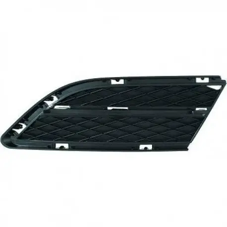 GRILLE AVANT GAUCHE DE PARE CHOC AVANT STANDARD BMW SERIE 3 E90/E91 LCI (08-11) - BERLINE - TOURING - NOIR Authentique