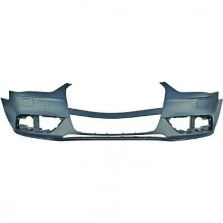 PARE CHOC AVANT AUDI A4 B8 8K FACELIFT (12-15) - POUR LAVE-PHARE - SANS TROU PDC Prix Cassé