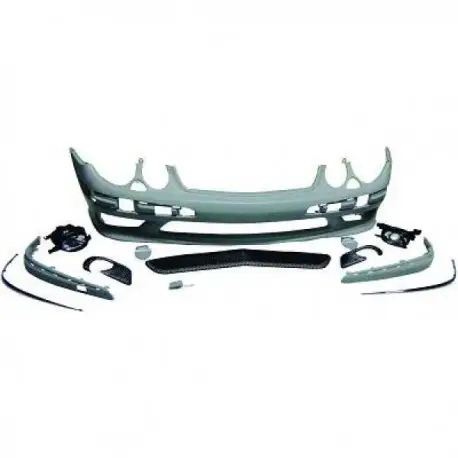 PARE-CHOCS AVANT COMPLET LOOK E55 E63 AMG MERCEDES CLASSE E W211 (02-06) - A PEINDRE - SANS PDC Nouvel Arrivage