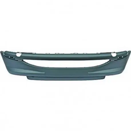 Authentique PARE CHOC AVANT PEUGEOT 206 (98-08) - PAS POUR CC, XS, S16 - A PEINDRE - SPOILER INCLUS