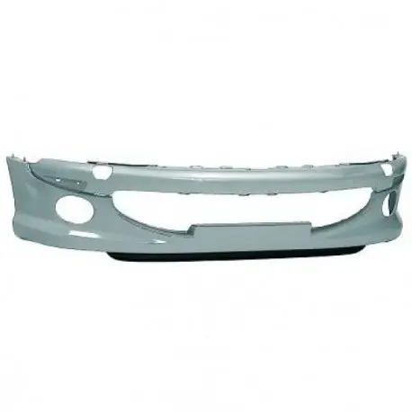 PARE CHOC AVANT PEUGEOT 206 (98-08) - POUR CC, XS, S16 - A PEINDRE - SPOILER INCLUS - AVEC TROU ANTIBROUILLARD Certifié