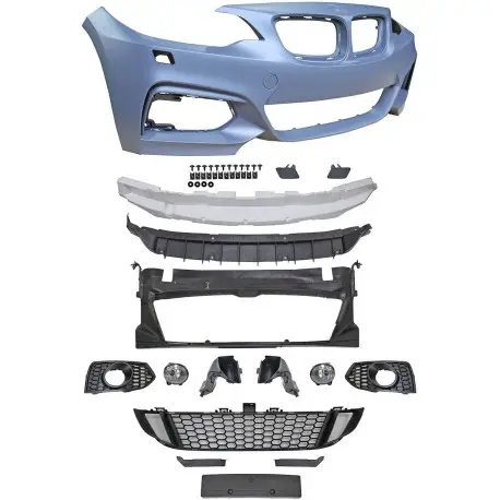 PARE-CHOCS AVANT PACK M POUR BMW SÉRIE 2 F22 F23 (14-18) - SANS PDC - AVEC LAVE-PHARE Commander Maintenant