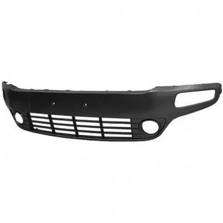 PARTIE CENTRALE DE PARE CHOC AVANT FIAT PUNTO EVO (09-12) - NOIR/GRIS - POUR ANTIBROUILLARD Meilleur Prix
