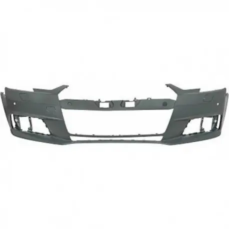 Top Vente PARE-CHOCS AVANT NU POUR AUDI A4 B9 (16-19) - POUR PDC (4 TROUS) - POUR LAVE-PHARE