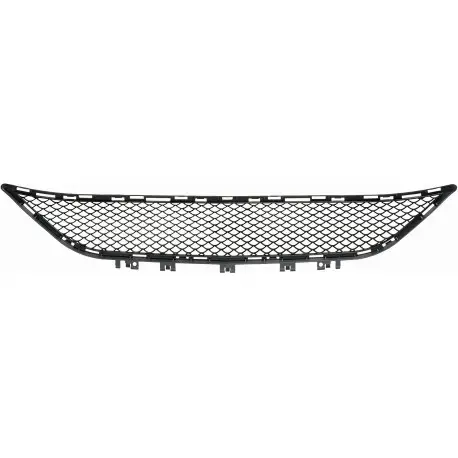 Certifié GRILLE CENTRALE DE PARE CHOCS AVANT MERCEDES CLASSE E W212 (13-16) - NOIR/CHROME - PACK AMG