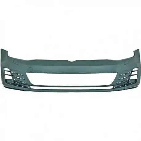 PARE CHOC AVANT GTD GTI NU VW GOLF 7 BERLINE/VARIANT (12-17) - A PEINDRE - AVEC LAVE PHARE - SANS PDC - POUR GTI / GTD Populaire