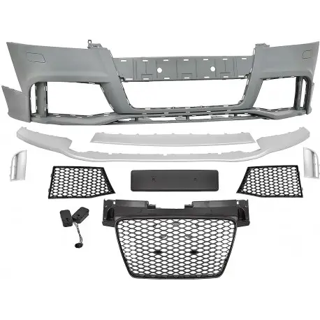 PARE-CHOCS AVANT LOOK TTRS POUR AUDI TT 8J (06-14) - SANS PDC - POUR LAVE-PHARE Acheter En Ligne