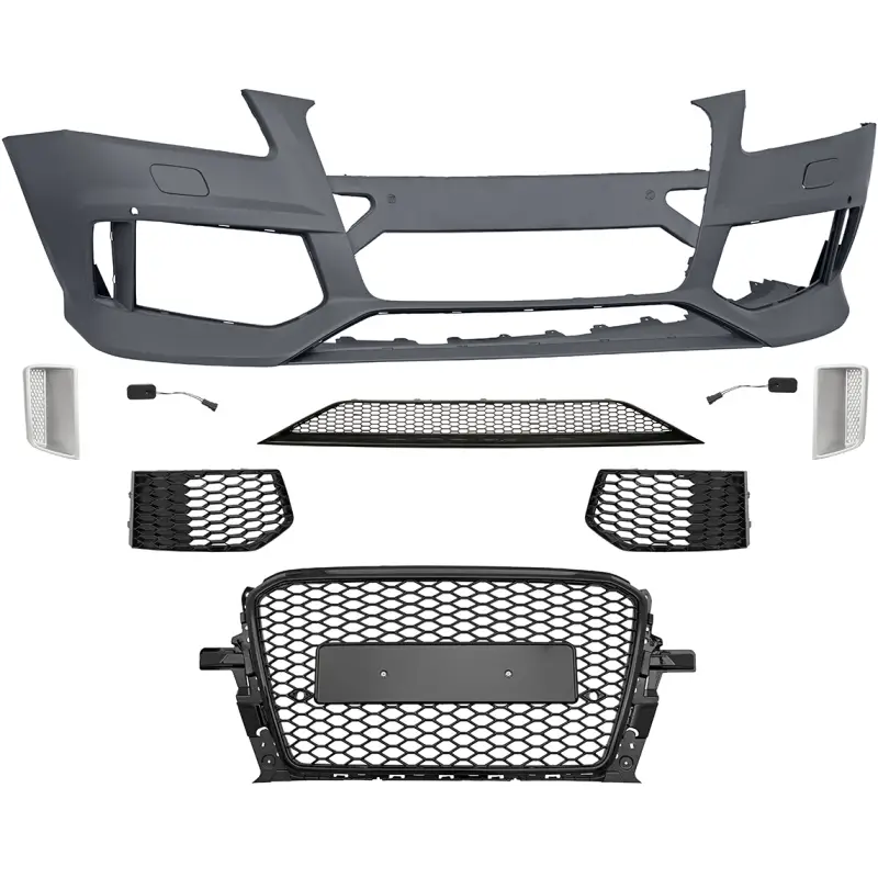 Satisfait Ou Remboursé PARE-CHOCS AVANT LOOK RSQ5 POUR AUDI Q5 (12-16) - POUR PDC - POUR LAVE-PHARE