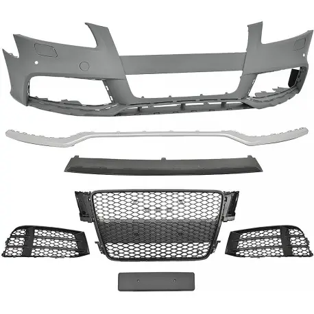 Promotion Saisonnière PARE-CHOCS AVANT LOOK RS5 POUR AUDI A5 B8 (07-11) - POUR PDC - POUR LAVE-PHARE
