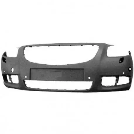 PARE CHOC AVANT OPEL INSIGNIA (08-13) - A PEINDRE - AVEC PDC (6 TROUS) - AVEC LAVE PHARE - PAS POUR OPC Livraison Express